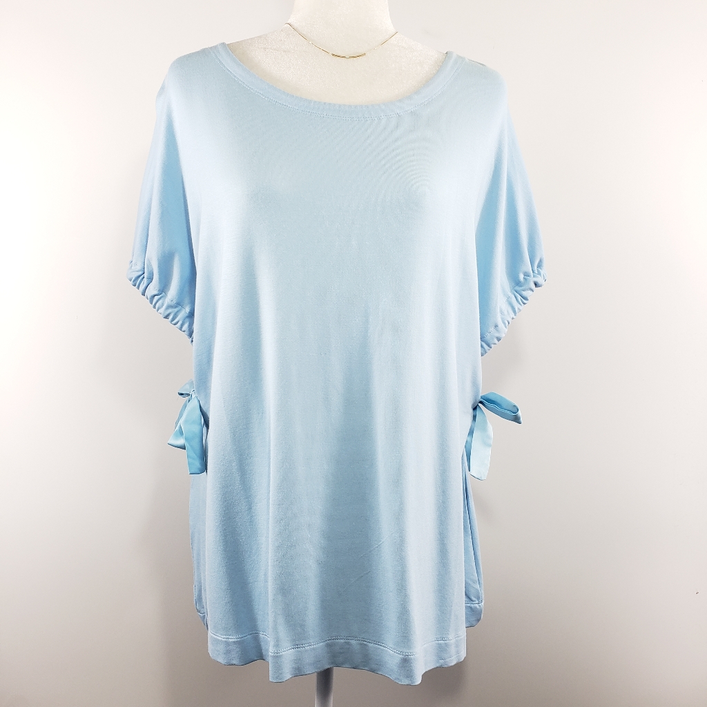 Workshop Republic Satin Tie Top *New* Sizes L & Xl